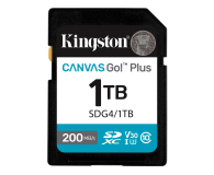 Kingston 1TB SDXC Canvas Go! Plus Gen4 200MB/s C10 UHS-I U3 V30 - 1333702 - zdjęcie 2